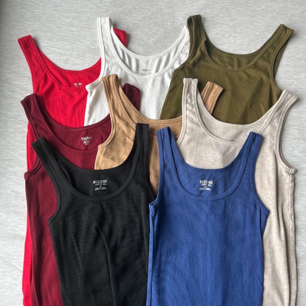 Mossimo Supply Co. Tank Top Bundle 8 Pieces Size S